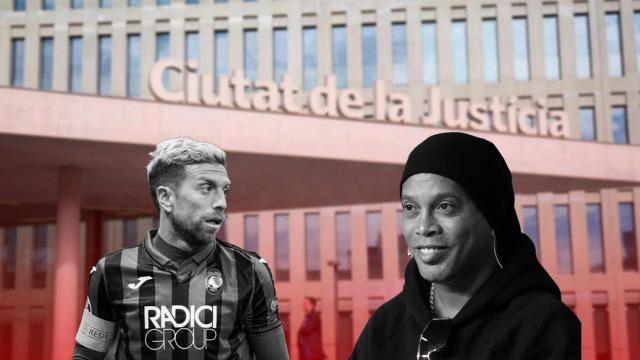 Papu Gómez, Ronaldinho y la Ciutat de la Justicia