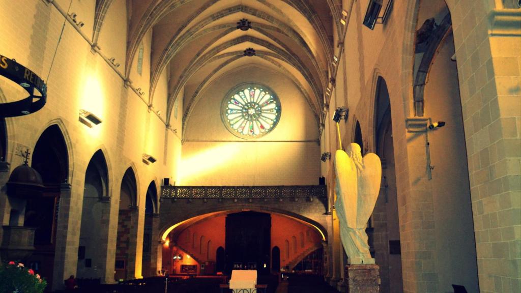 Interior de la Iglesia de Sant Joan Baptista