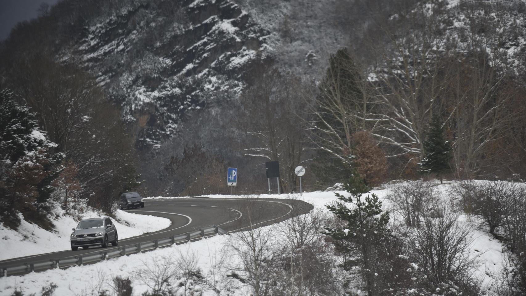 Nieve en el Pirineo