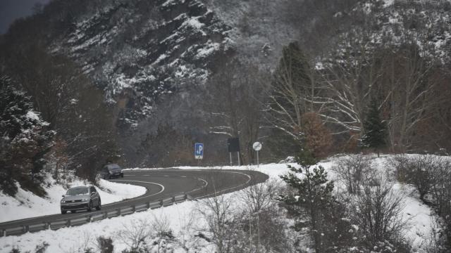 Nieve en el Pirineo