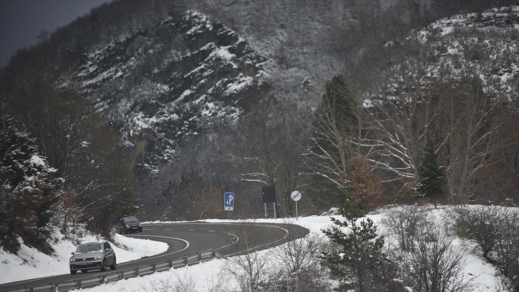 Nieve en el Pirineo