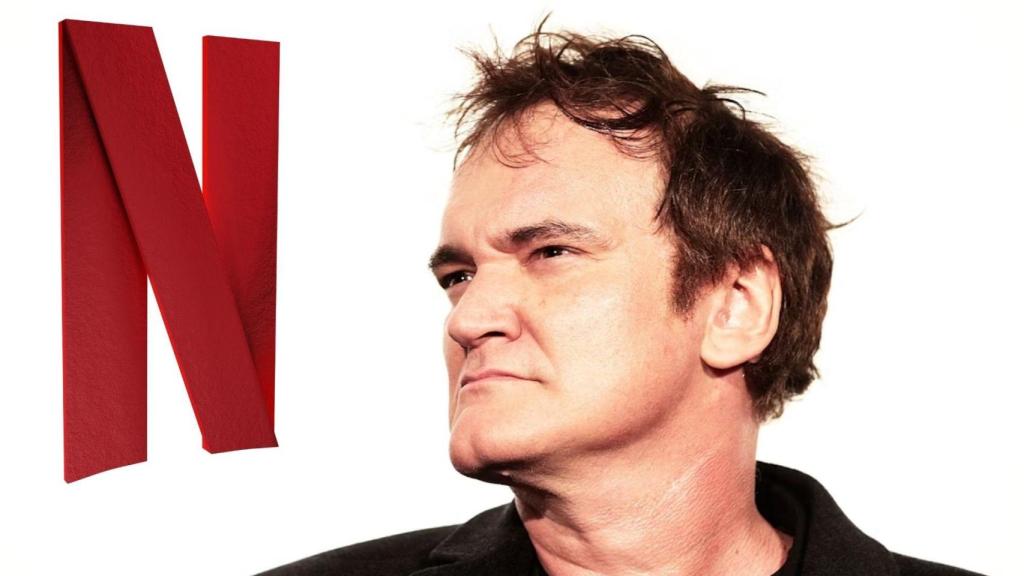Creación con Quentin Tarantino y el logo de Netflix