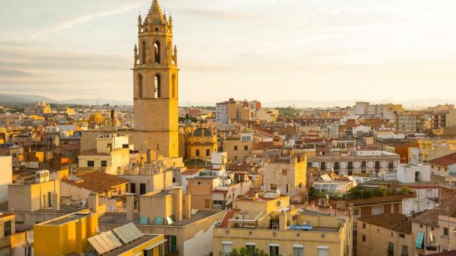 Vista panorámica de la ciudad catalana con más tiendas vacías de Cataluña, Reus