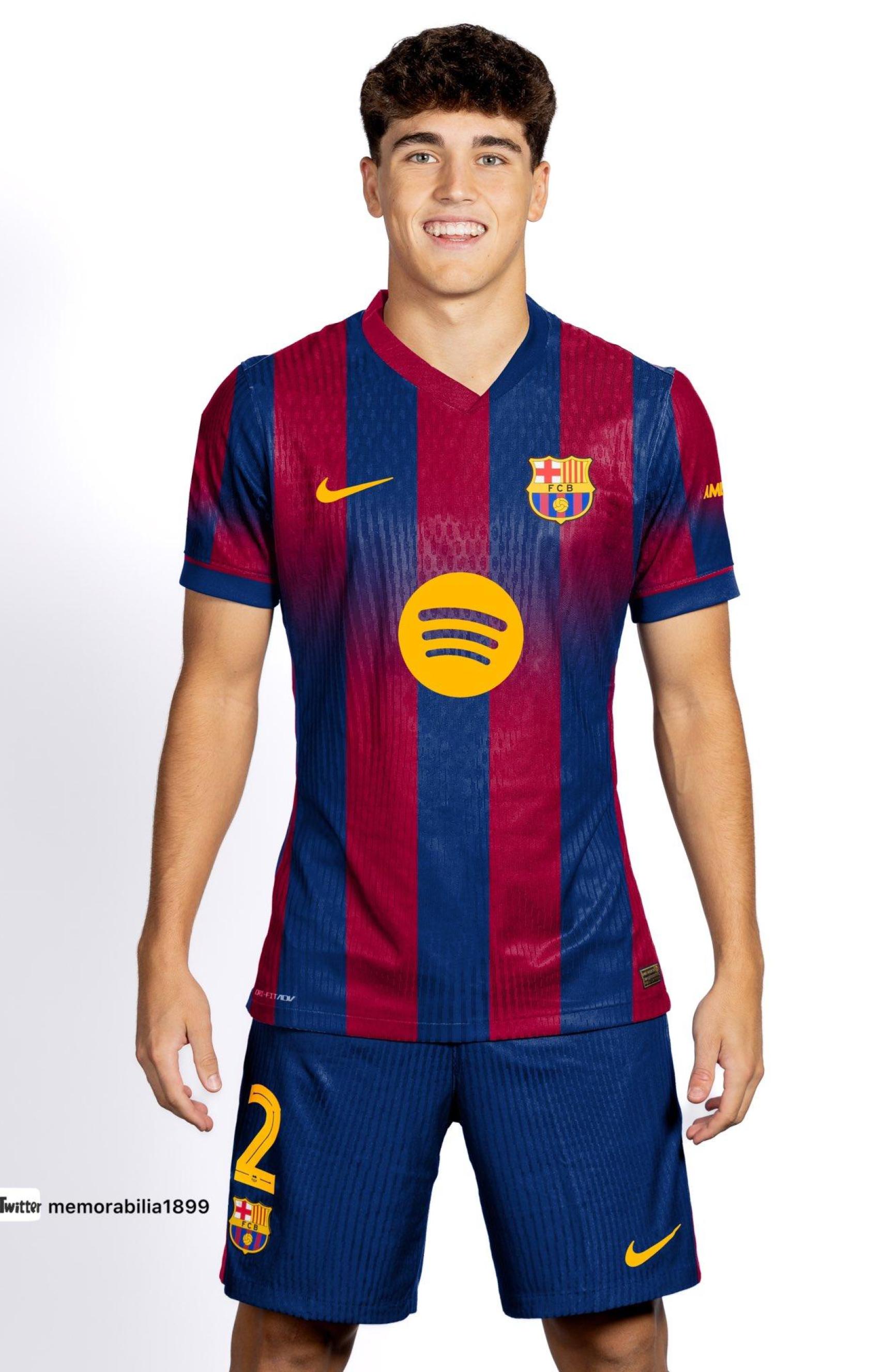 El diseño filtrado de la primera equipación del Barça para la temporada 2025-26