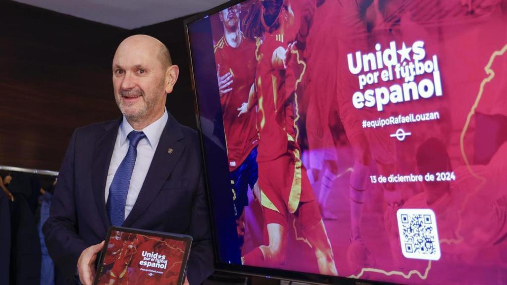 Rafael Louzán, nuevo presidente de la Real Federación Española de Fútbol