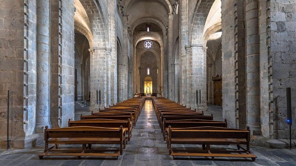 Interior de la catedral de la Seu d'Urgell