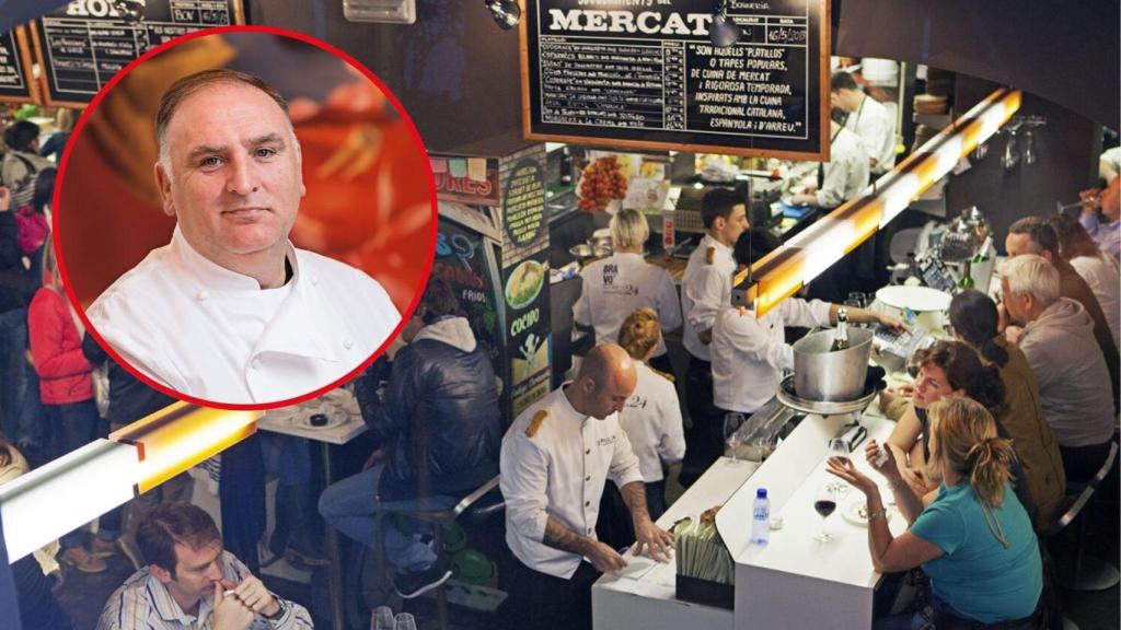 Fotomontaje José Andrés y Tapas 24