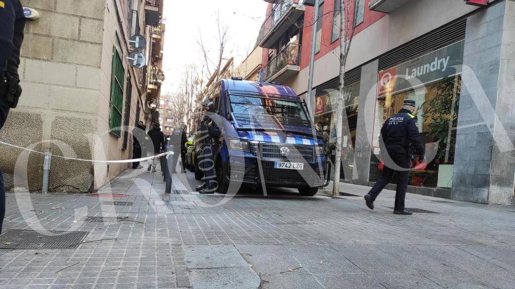 Operativo policial contra un narcopiso en Barcelona