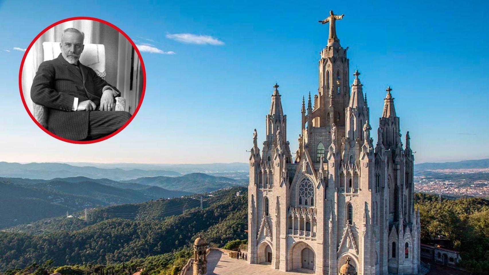 El Templo del Tibidabo de Barcelona y su arquitecto, Enric Sagnier
