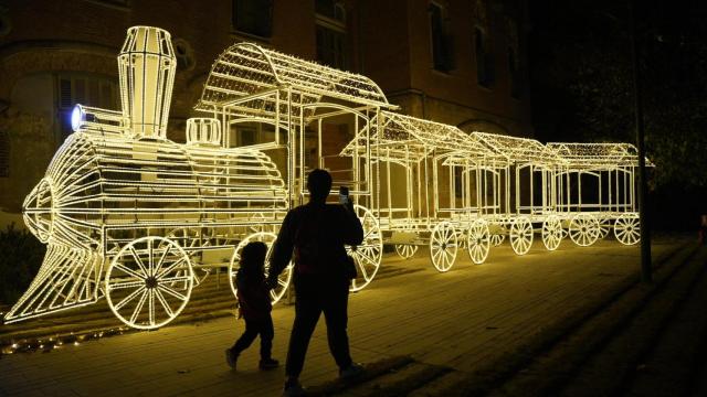 Luces de Navidad de Sant Pau