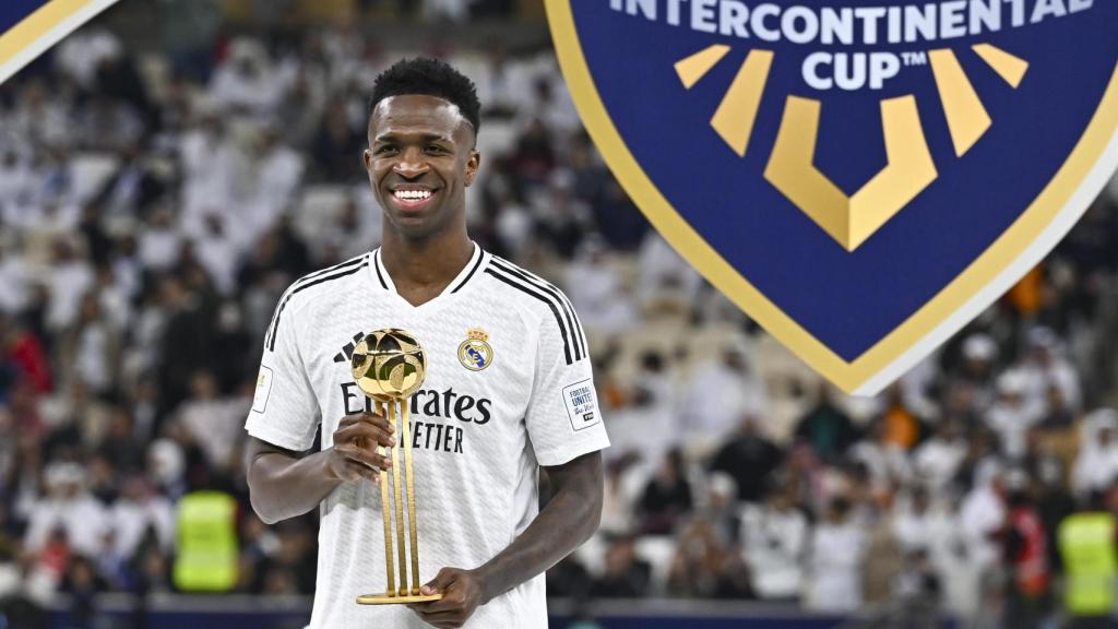 Vinicius Jr, mejor jugador de la Copa Intercontinental