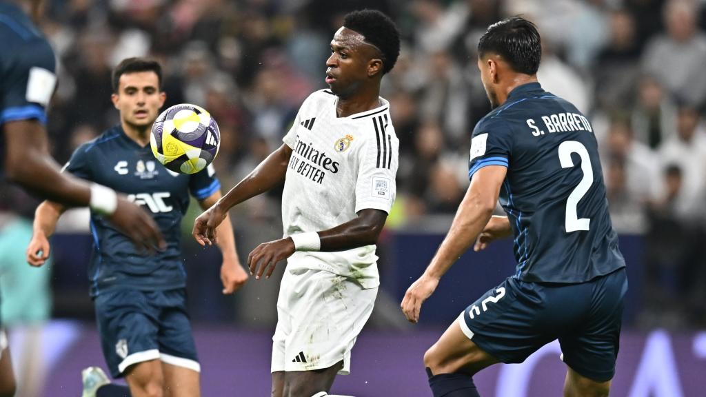 Vinicius Jr, durante la final de la Copa Intercontinental Real Madrid-Pachuca