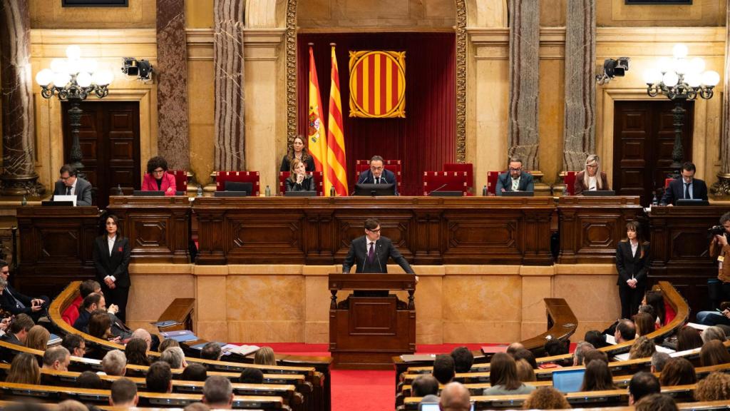 Salvador Illa en el Parlament