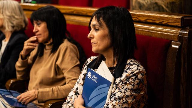 Silvia Orriols en el Parlament