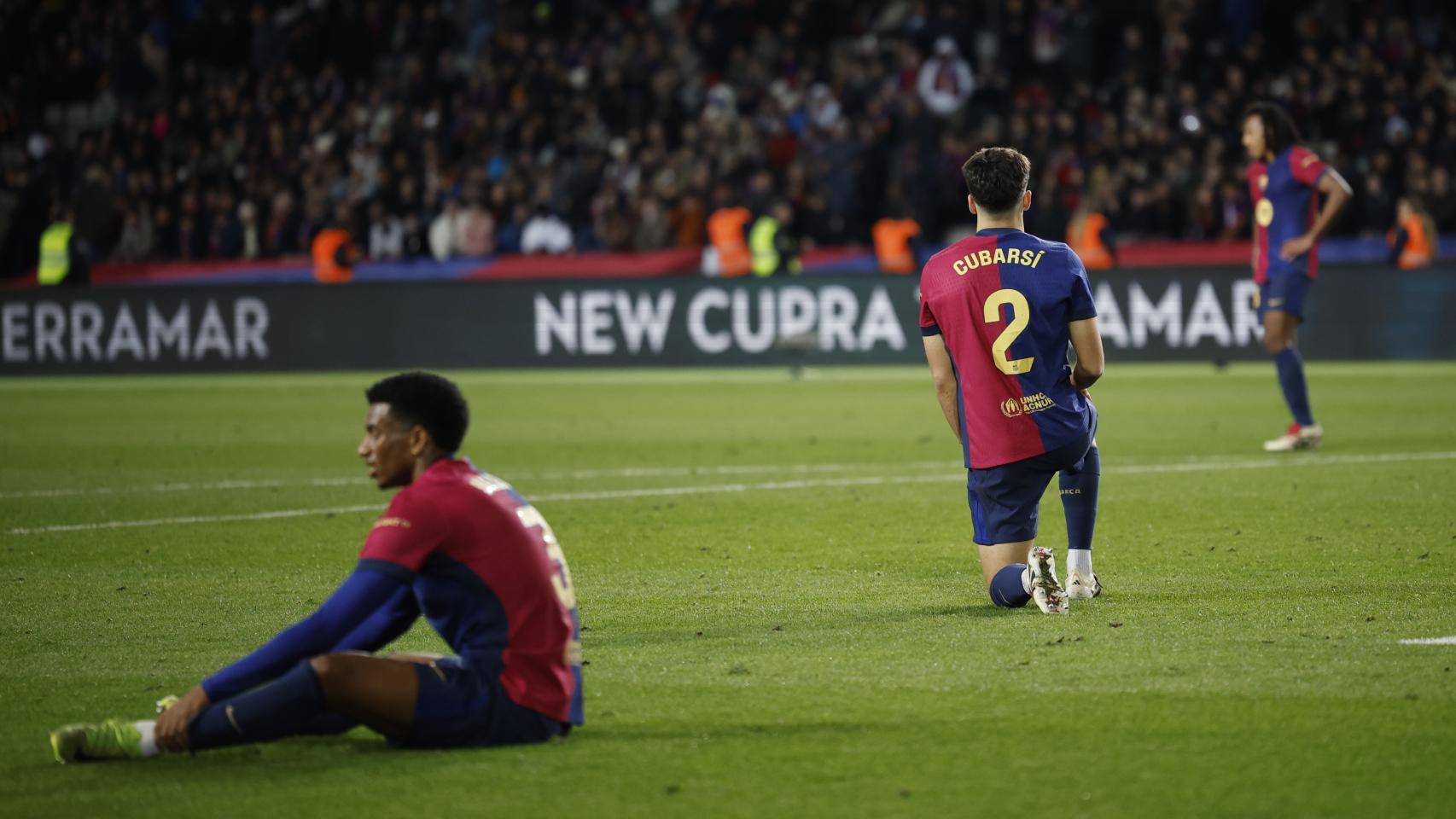 La frustración del Barça de Hansi Flick tras perder contra el Atlético de Madrid