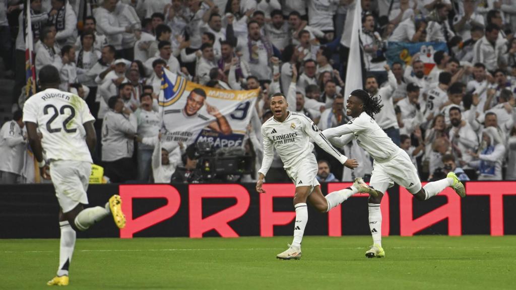 Mbappé lidera la victoria del Real Madrid contra el Sevilla en el Bernabéu