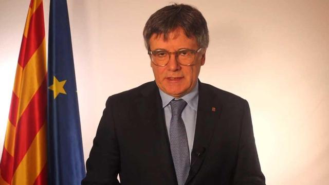 El expresidente de la Generalitat, Carles Puigdemont, en su discurso de Nochebuena de 2024