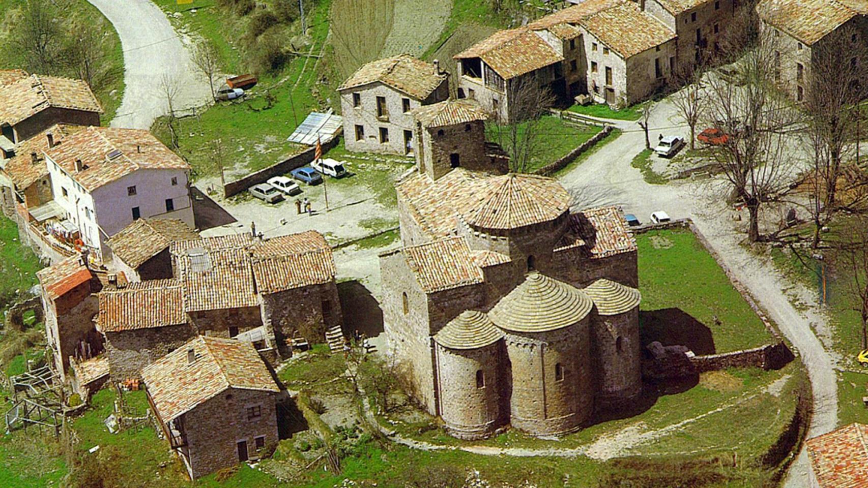 Vista panorámica de Sant Jaume de Frontanyà