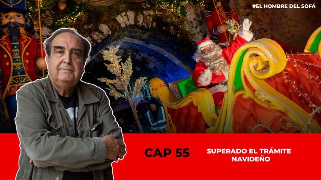 El hombre del sofá habla de las fiestas navideñas