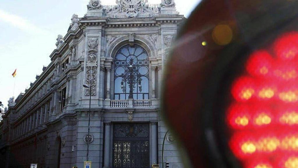 Fachada del Banco de España en Madrid