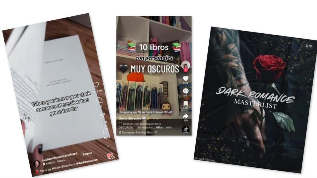 El dark romance triumfa en Instagram y TikTok