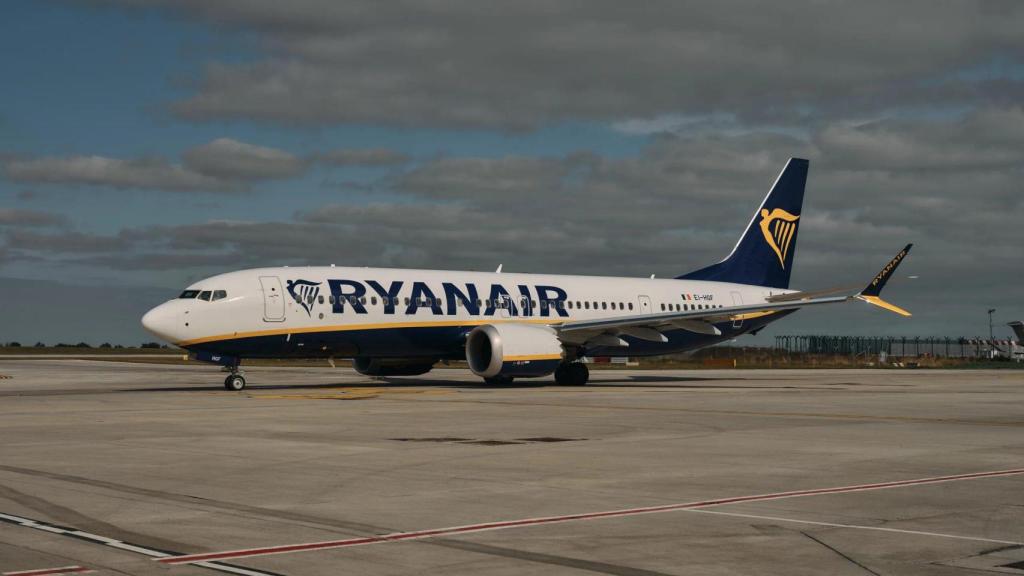 Imagen de archivo de un avión de Ryanair