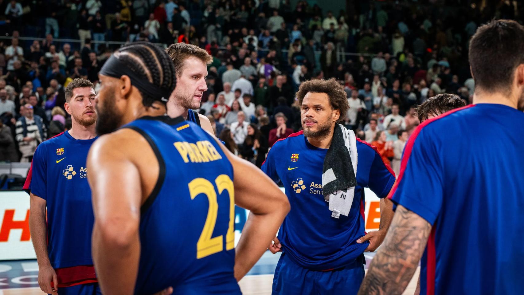 La frustración del Barça de basket tras perder contra el Real Madrid