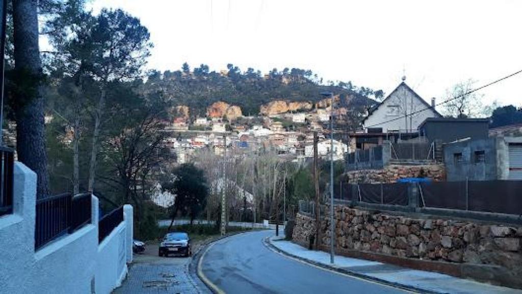 Imagen de la zona de las residencias Nuestra Señora de Fátima en Vallirana