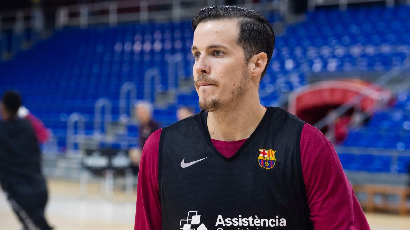 Thomas Heurtel, durante su etapa como jugador del Barça de basket