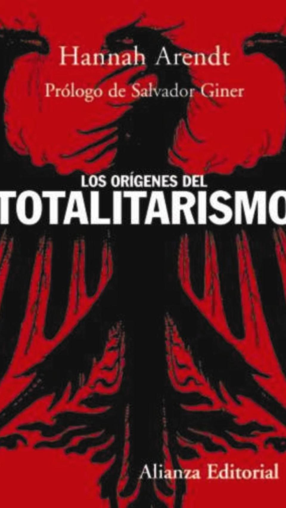 Portada de 'Los origenes del totalitarismo'