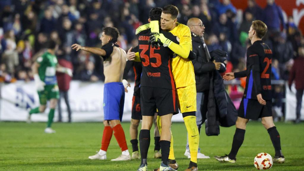 Szczesny, contento tras ganar en Barbastro