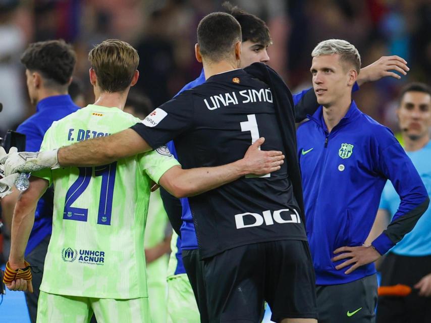 Dani Olmo, tras la victoria del Barça ante el Athletic