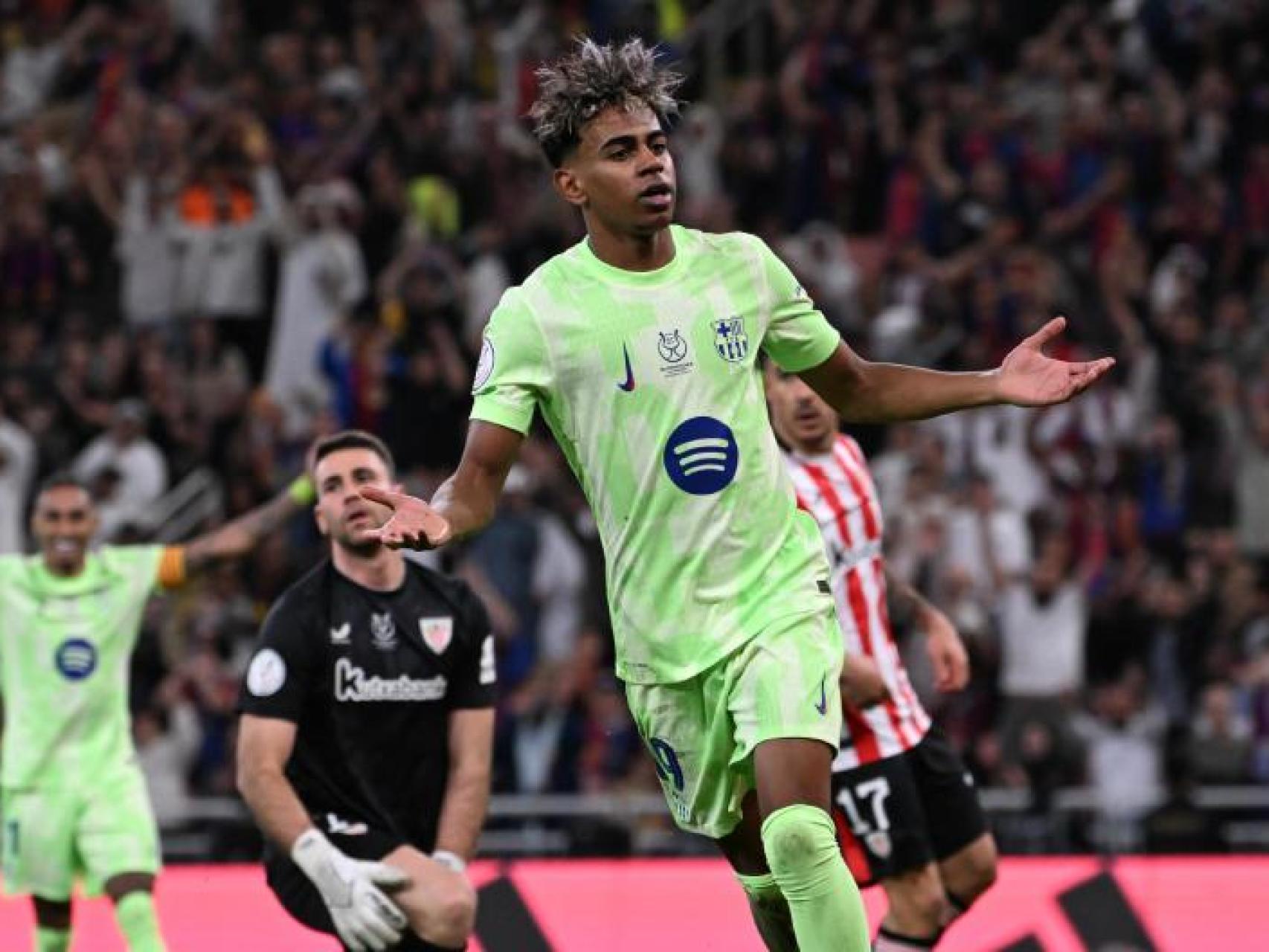 Bombazo! Lamine Yamal podría ser suplente contra el Real Madrid en la final de la Supercopa