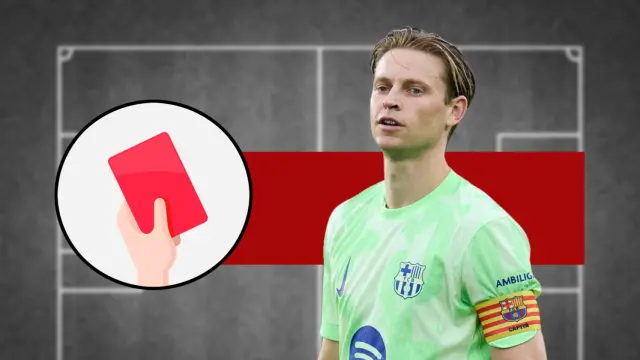 Tarjeta roja: Frenkie de Jong