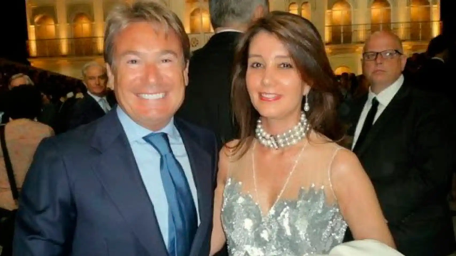 Liliana Godia, junto a su exmarido Manel Torreblanca