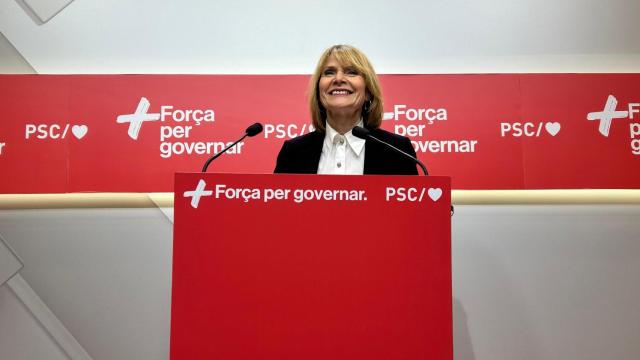 Imagen de Lluïsa Moret, viceprimera secretaria y portavoz del PSC