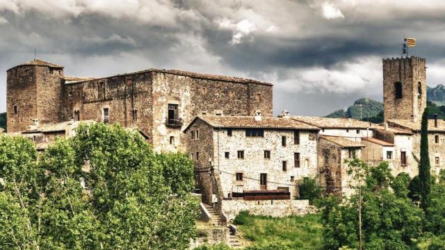 Vista panorámica de Santa Pau