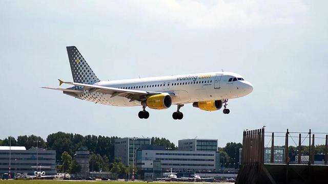 Un avión de Vueling