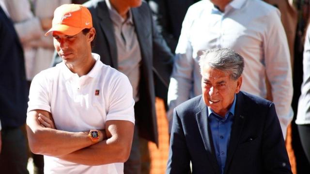 Rafa Nadal y Manolo Santana / EP