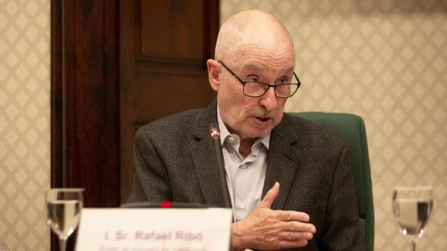 El Síndic de Greuges, Rafael Ribó, en una comparecencia en el Parlament / EP