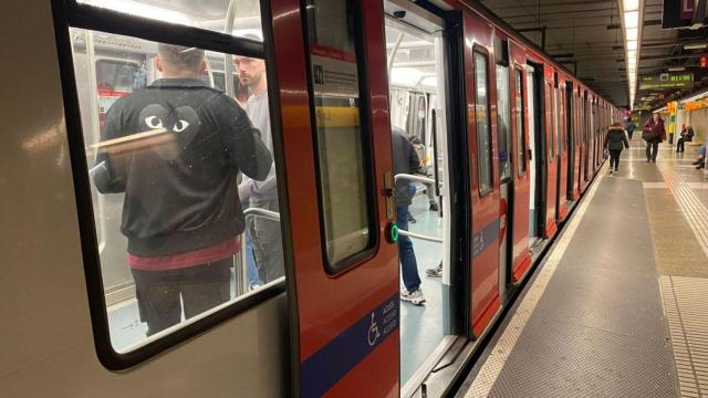 Imagen de la Estación de Poblenou del Metro de Barcelona