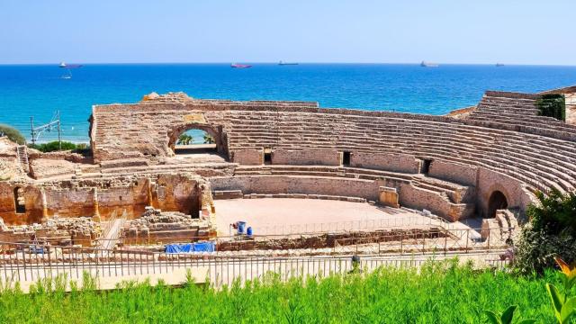 Vistas del anfiteatro de Tarragona