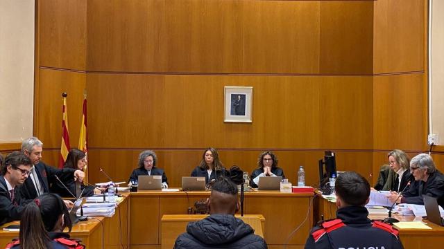 Imagen del juicio por la violación cometida en el Poble Espanyol de Barcelona.