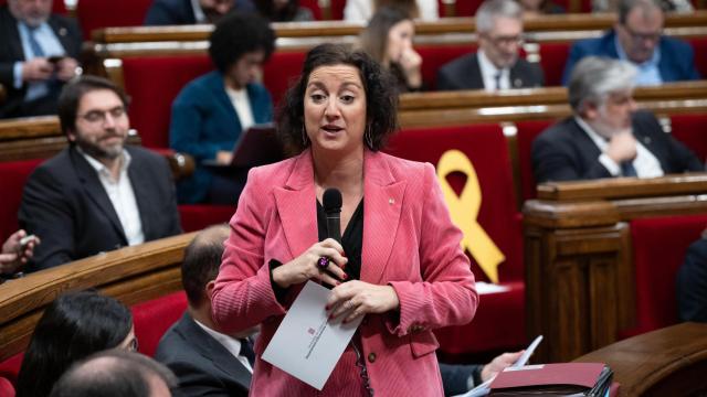 Imagen de archivo de Alícia Romero en el Parlament