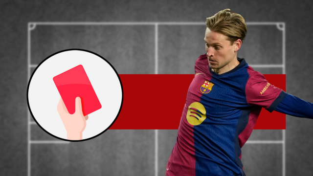 Tarjeta roja: Frenkie de Jong