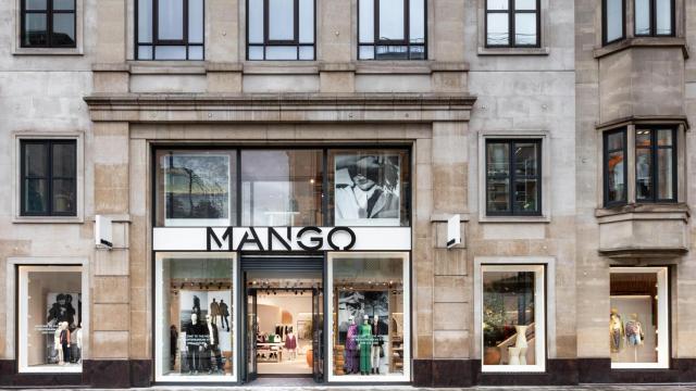 Imagen de una tienda de Mango en el centro de Londres