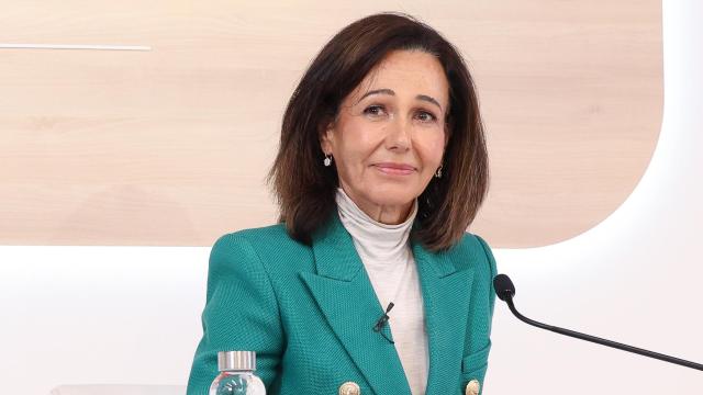 Ana Botín, presidenta de Banco Santander, durante la presentación de resultados / EP