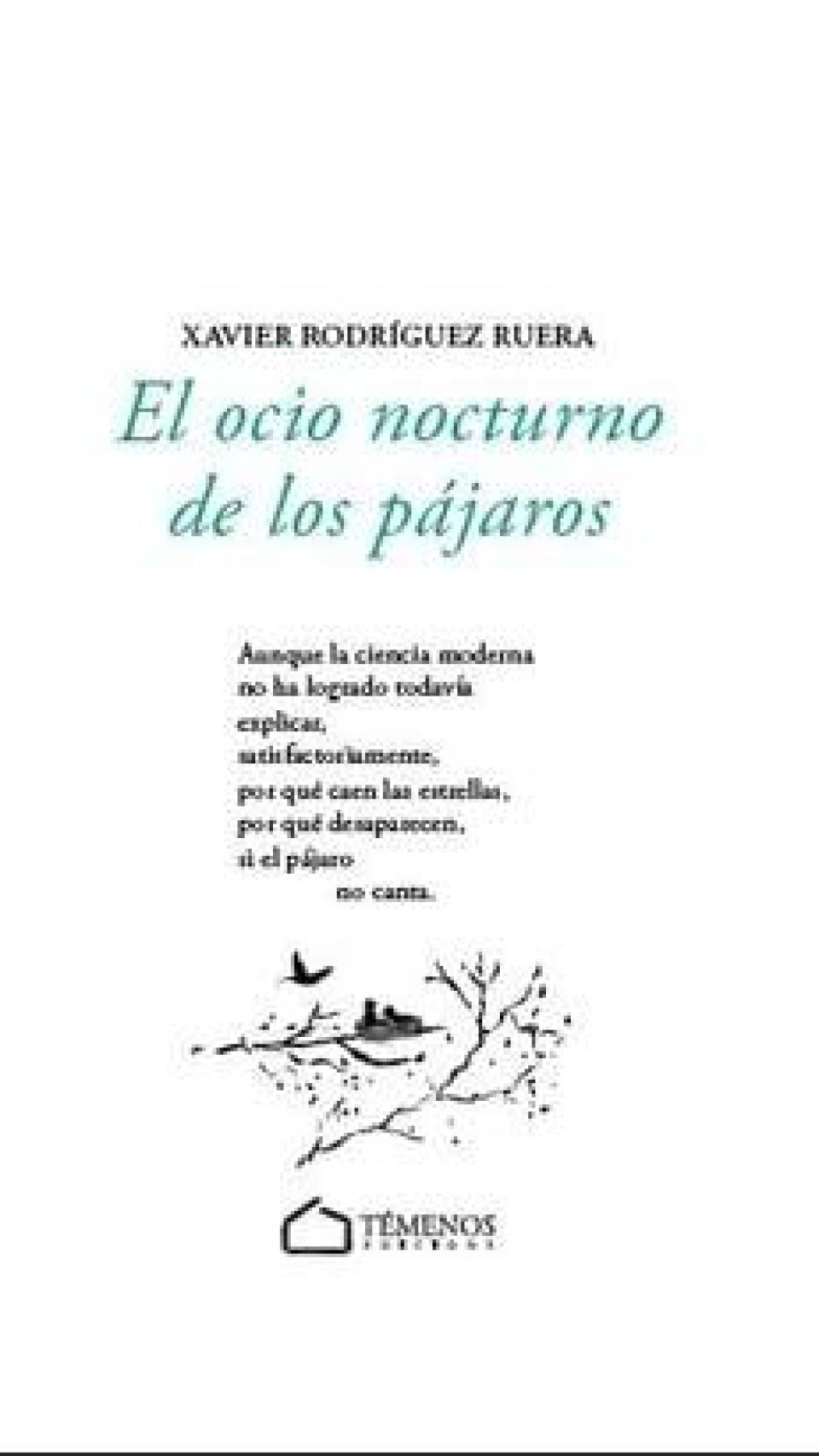 'El ocio nocturno de los pájaros'