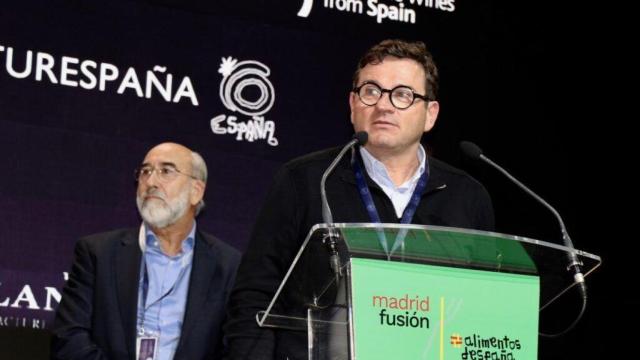 Pere Vicent Balfegó, en Madrid Fusión ante Juan Serrano, CEO del grupo catalán