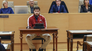 Mohamed Houli Chemlal, uno de los dos terroristas supervivientes de los atentados yihadistas del 17-A en Cataluña, compareció este jueves en la Comisión de Investigación sobre los Atentados en el Congreso de los Diputados